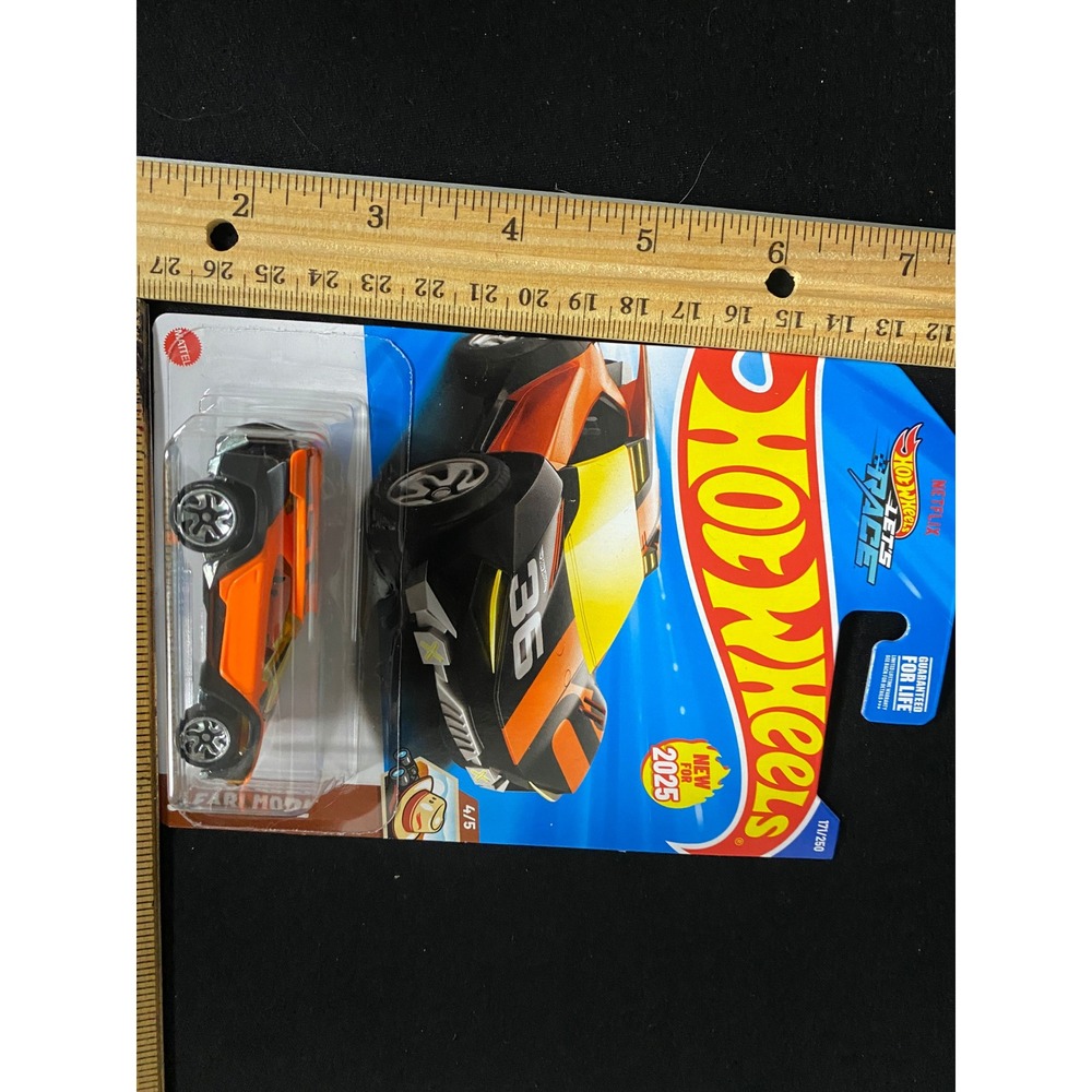Hot Wheels‎ 2025 HW Race Day Safari Mode 4/5 Diecast Car Orange Black New